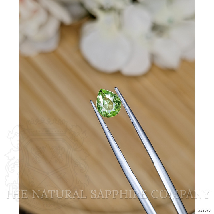 0.79 Ct. Yellowish Green Peridot from Pakistan