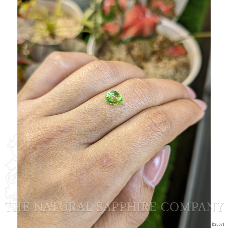 1.15 Ct. Yellowish Green Peridot from Pakistan