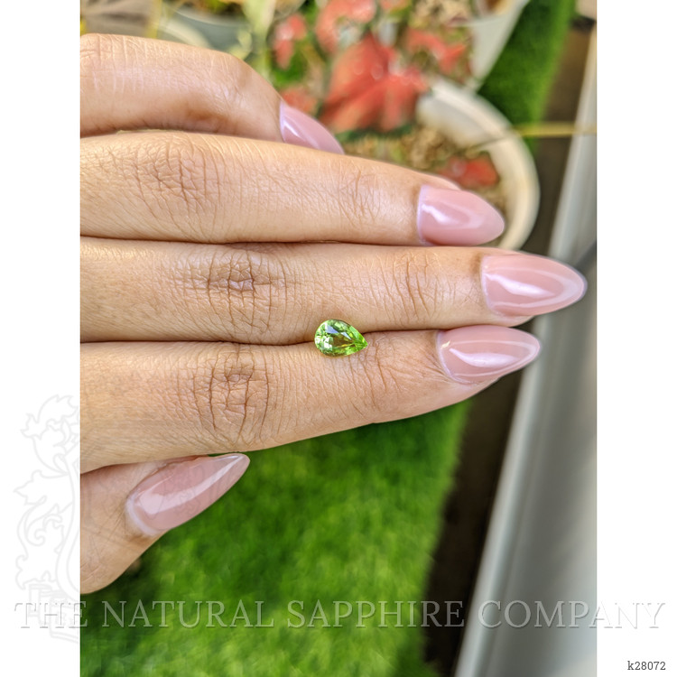 1.12 Ct. Yellowish Green Peridot from Pakistan
