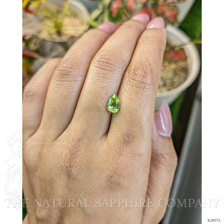 1.12 Ct. Yellowish Green Peridot from Pakistan