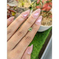 0.74 Ct. Green (Lime Green) Peridot from Pakistan Life Style