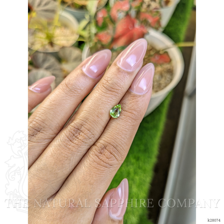 0.64 Ct. Yellowish Green Peridot from Pakistan