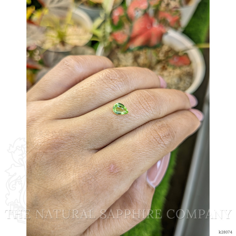 0.64 Ct. Yellowish Green Peridot from Pakistan