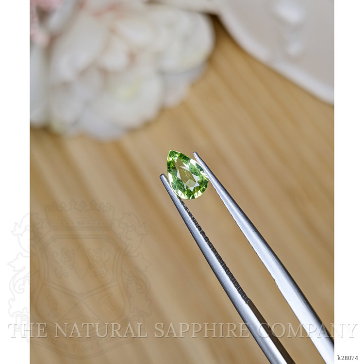 0.64 Ct. Yellowish Green Peridot from Pakistan