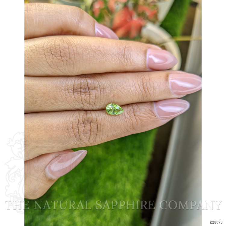 0.85 Ct. Yellowish Green Peridot from Pakistan