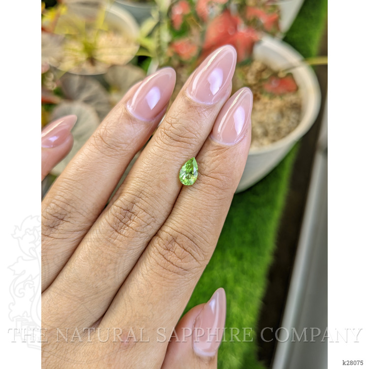 0.85 Ct. Yellowish Green Peridot from Pakistan