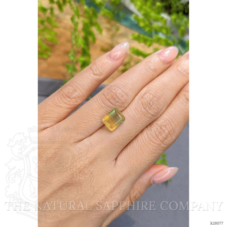 3.36 Ct. Bi Color Fluorite from China