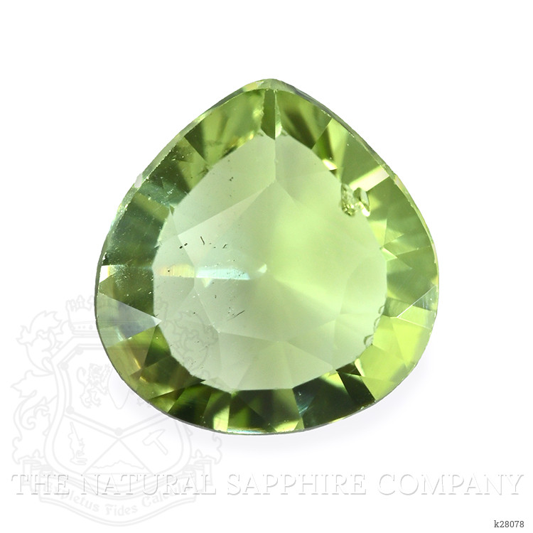 0.87 Ct. Yellowish Green Peridot from Pakistan