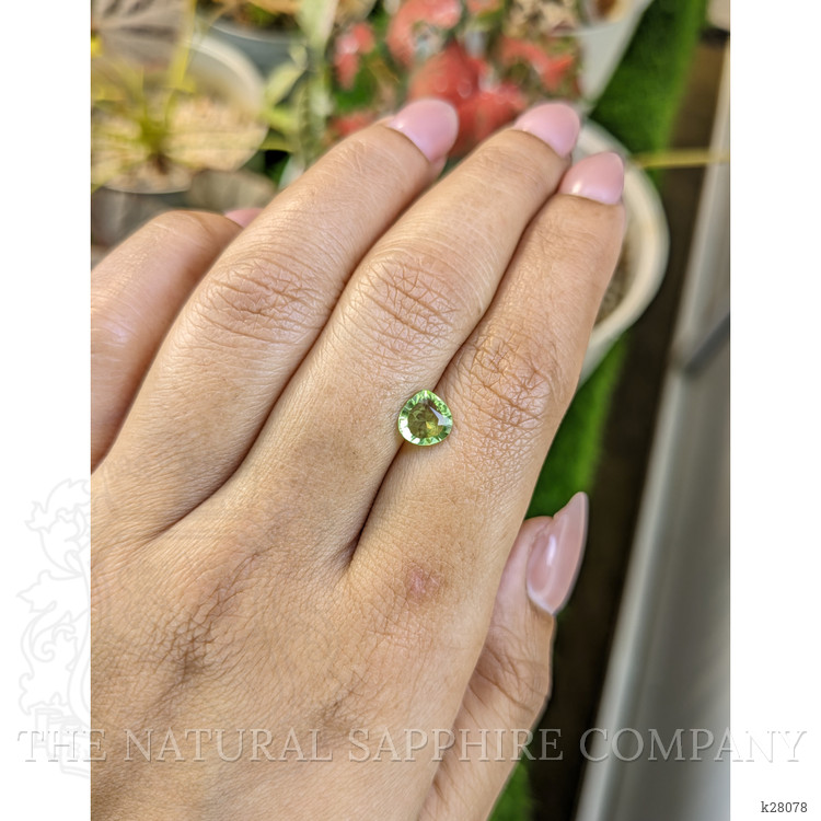 0.87 Ct. Yellowish Green Peridot from Pakistan