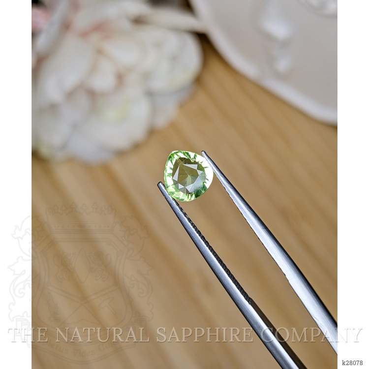 0.87 Ct. Yellowish Green Peridot from Pakistan