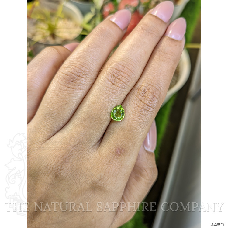 1.11 Ct. Yellowish Green Peridot from Pakistan