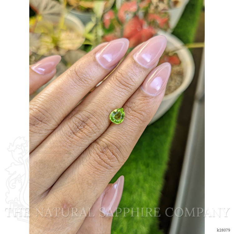 1.11 Ct. Yellowish Green Peridot from Pakistan