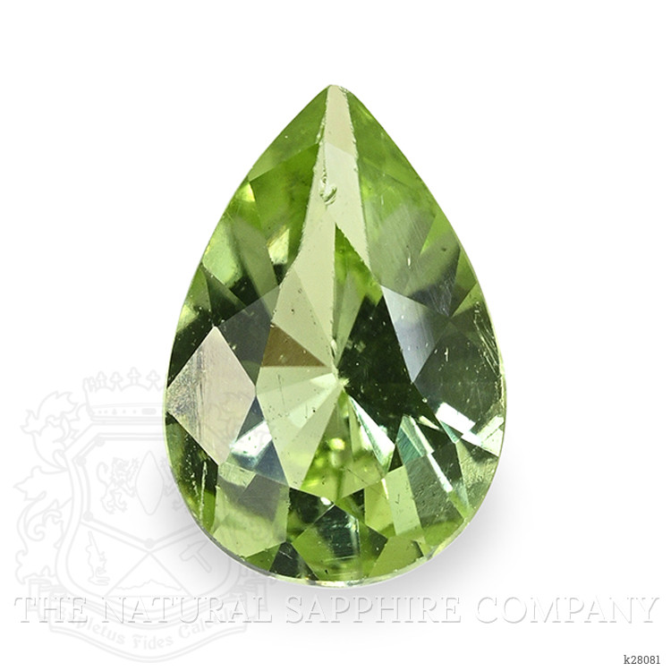 0.59 Ct. Green (Lime Green) Peridot from Pakistan