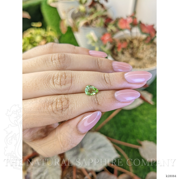 1.08 Ct. Green (Lime Green) Peridot from Pakistan