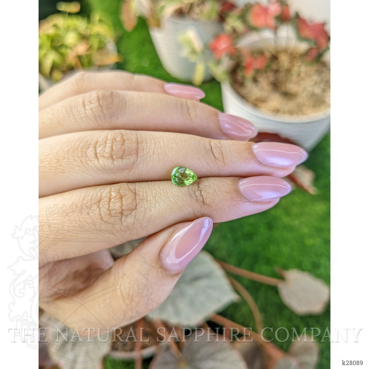 1.03 Ct. Green (Lime Green) Peridot from Pakistan