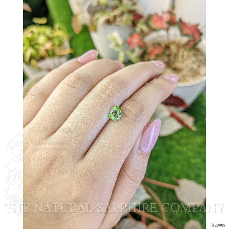 1.03 Ct. Green (Lime Green) Peridot from Pakistan