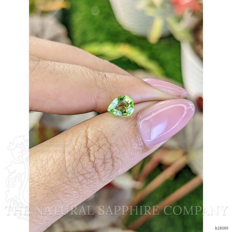1.03 Ct. Green (Lime Green) Peridot from Pakistan