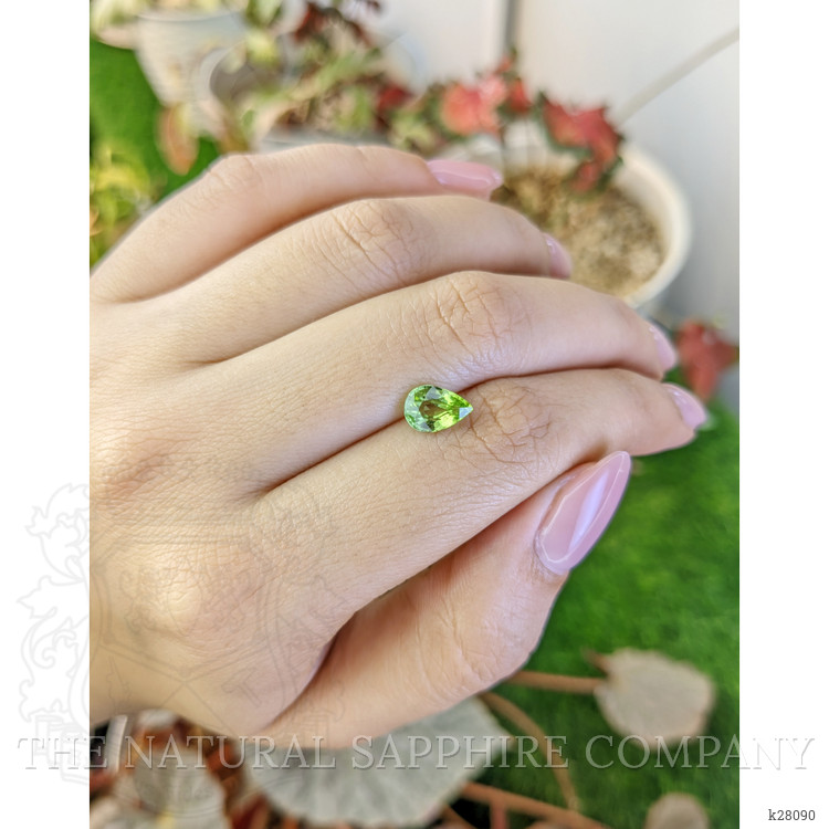 1.27 Ct. Green (Lime Green) Peridot from Pakistan