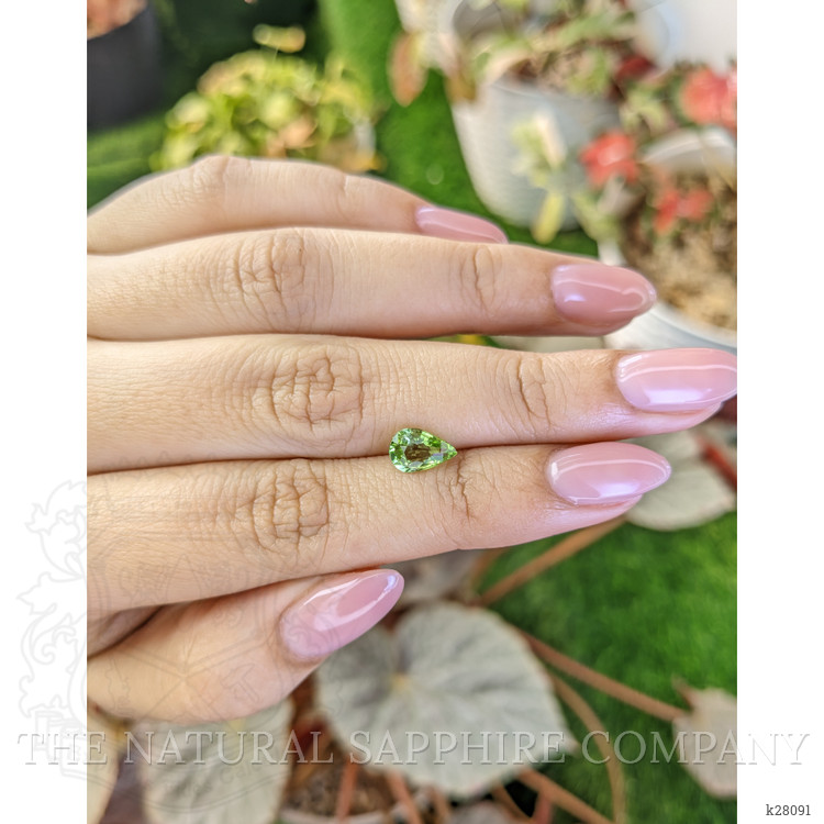 1.06 Ct. Green (Lime Green) Peridot from Pakistan