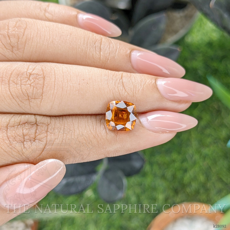 3.54 Ct. Orange Hessonite Garnet