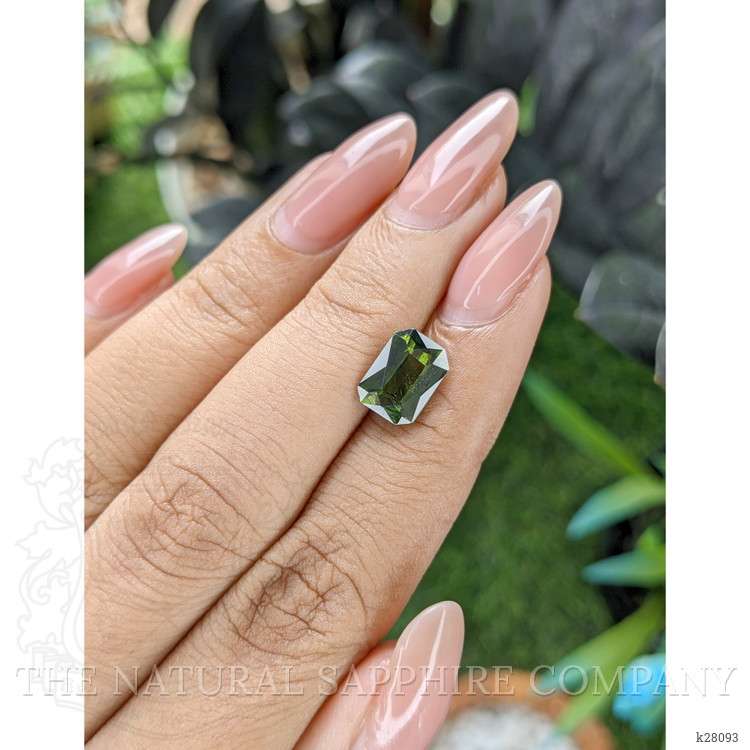 2.92 Ct. Green Zircon from Ceylon (Sri Lanka)