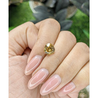 3.36 Ct. Yellowish Brown Zircon from Ceylon (Sri Lanka) Life Style