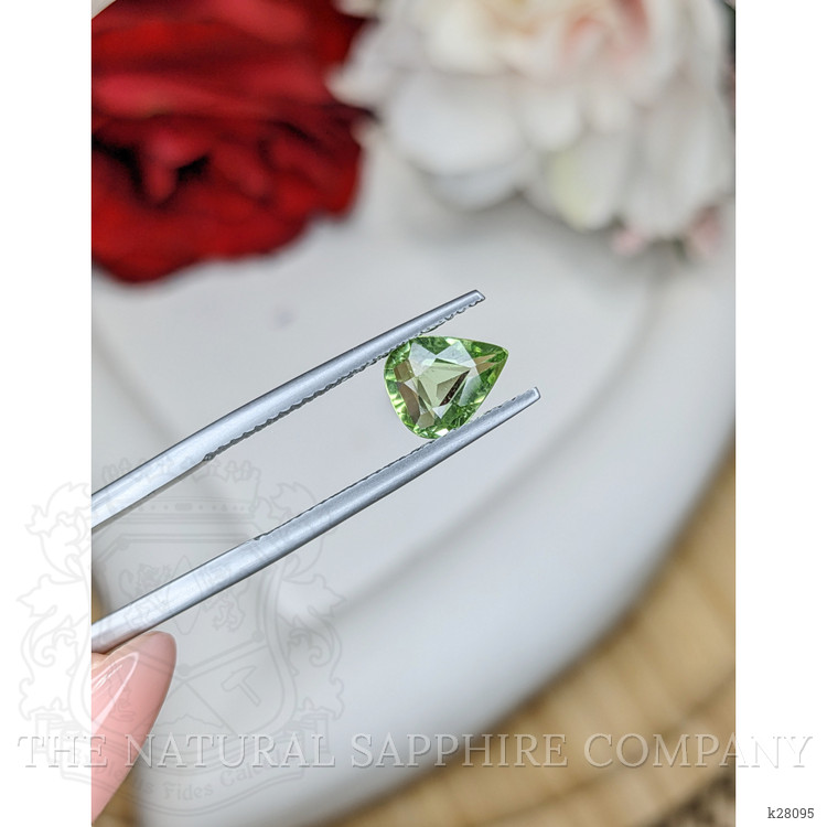 1.05 Ct. Green (Lime Green) Peridot from Pakistan