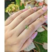 1.05 Ct. Green (Lime Green) Peridot from Pakistan Life Style