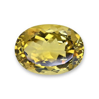 12.83 Ct. Greenish Yellow Citrine from Ceylon (Sri Lanka) Video