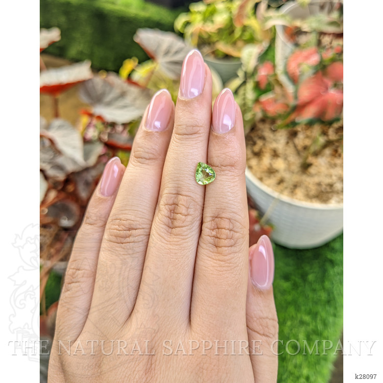 1.06 Ct. Yellowish Green Peridot from Pakistan