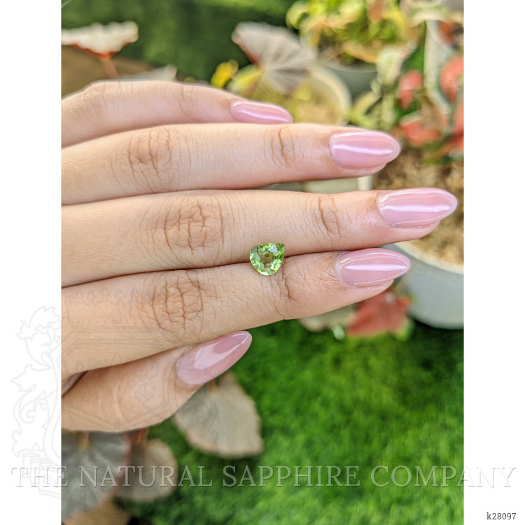 1.06 Ct. Yellowish Green Peridot from Pakistan