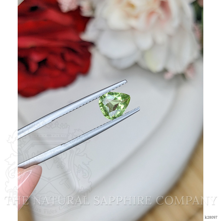 1.06 Ct. Yellowish Green Peridot from Pakistan