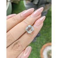 3.13 Ct. Greenish Blue Beryl from Ceylon (Sri Lanka) Life Style