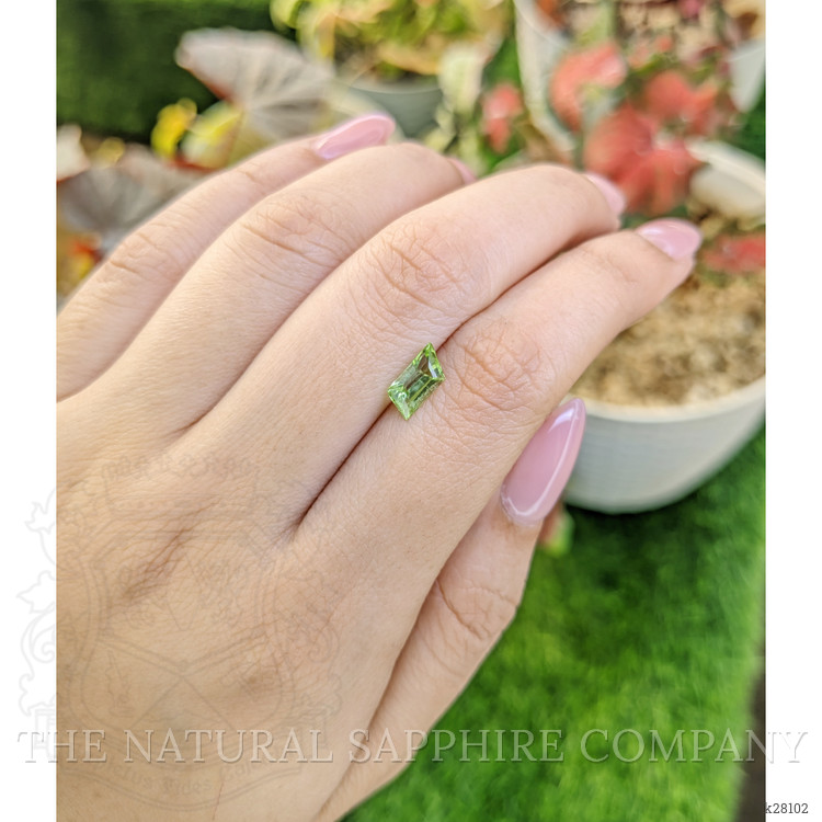 1.03 Ct. Yellowish Green Peridot from Pakistan