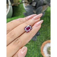 4.45 Ct. Pinkish Purple Rhodolite Garnet from Ceylon (Sri Lanka) Life Style