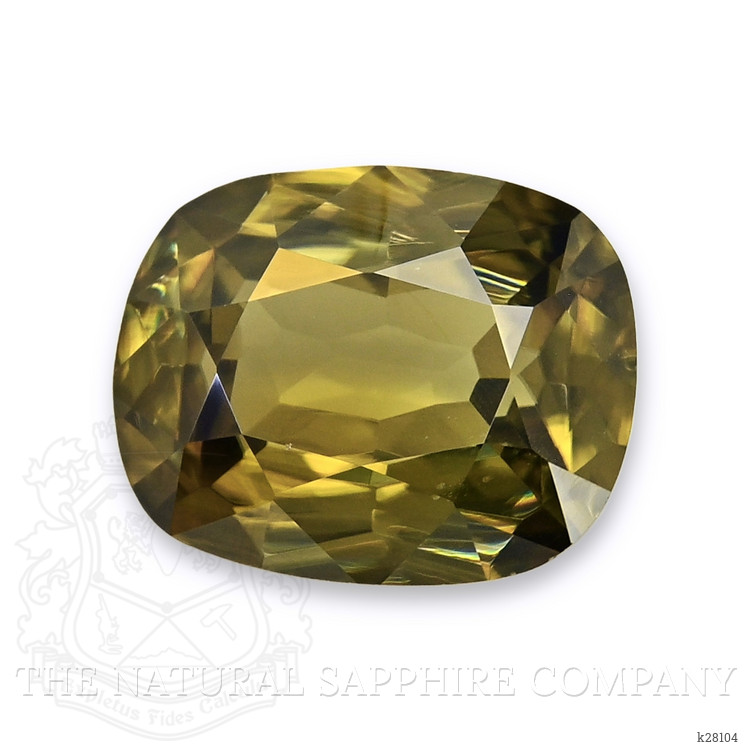 8.04 Ct. Yellowish Green Zircon from Ceylon (Sri Lanka)