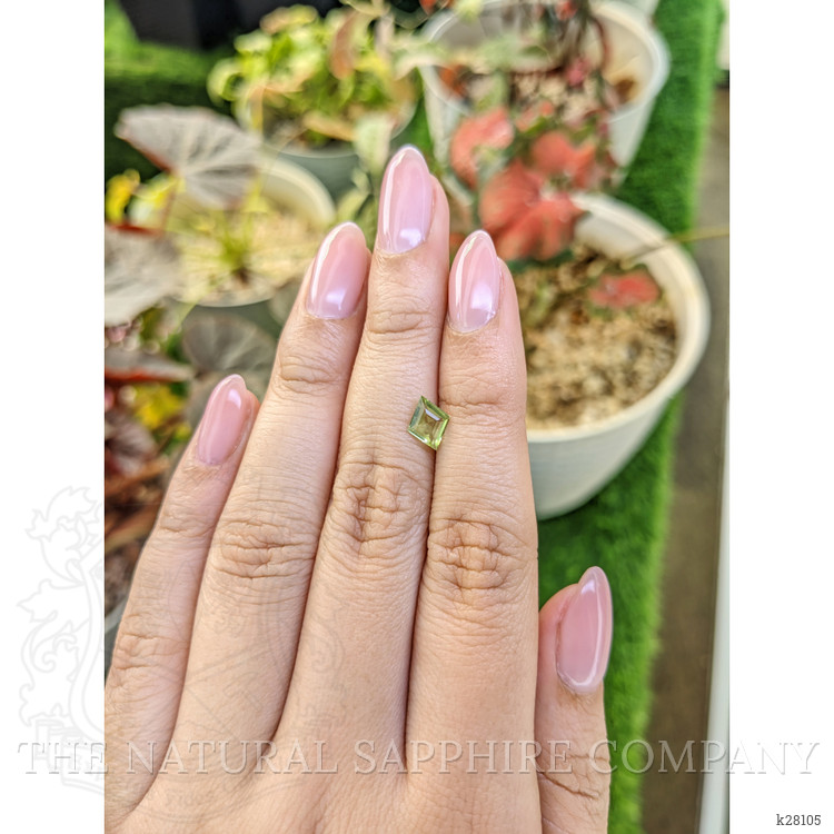 0.60 Ct. Yellowish Green Peridot from Pakistan