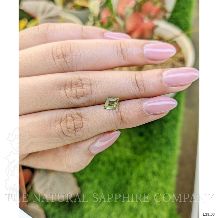 0.60 Ct. Yellowish Green Peridot from Pakistan