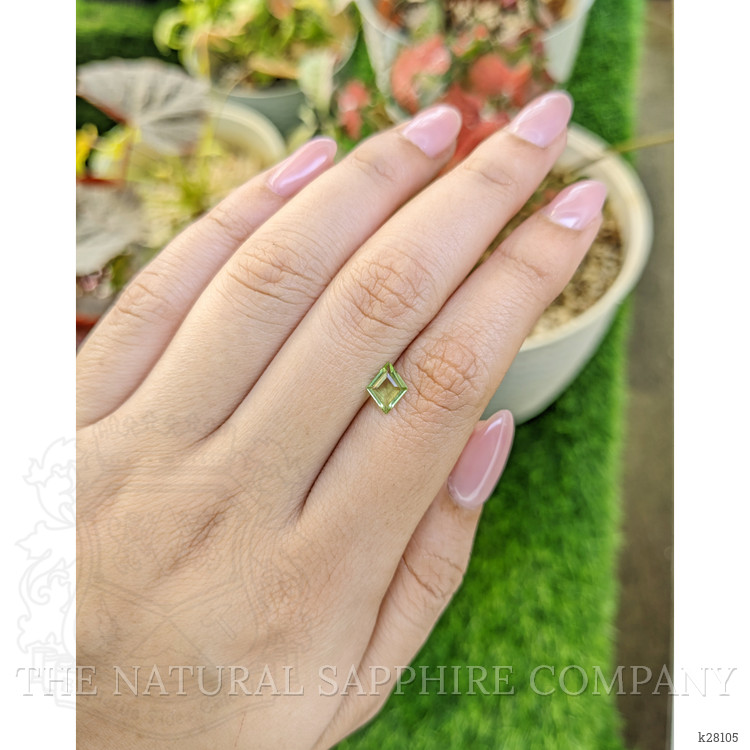 0.60 Ct. Yellowish Green Peridot from Pakistan