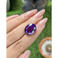 8.80 Ct. Purple Amethyst from Ceylon (Sri Lanka) Life Style