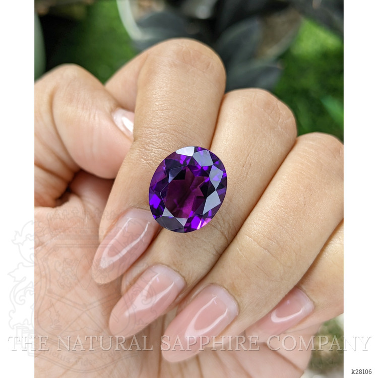 8.80 Ct. Purple Amethyst from Ceylon (Sri Lanka)