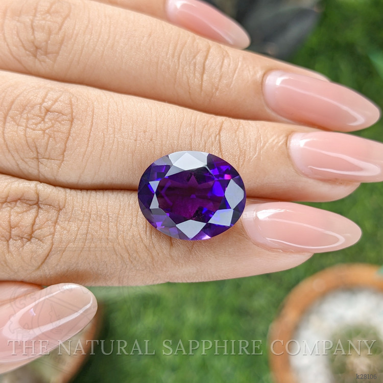 8.80 Ct. Purple Amethyst from Ceylon (Sri Lanka)