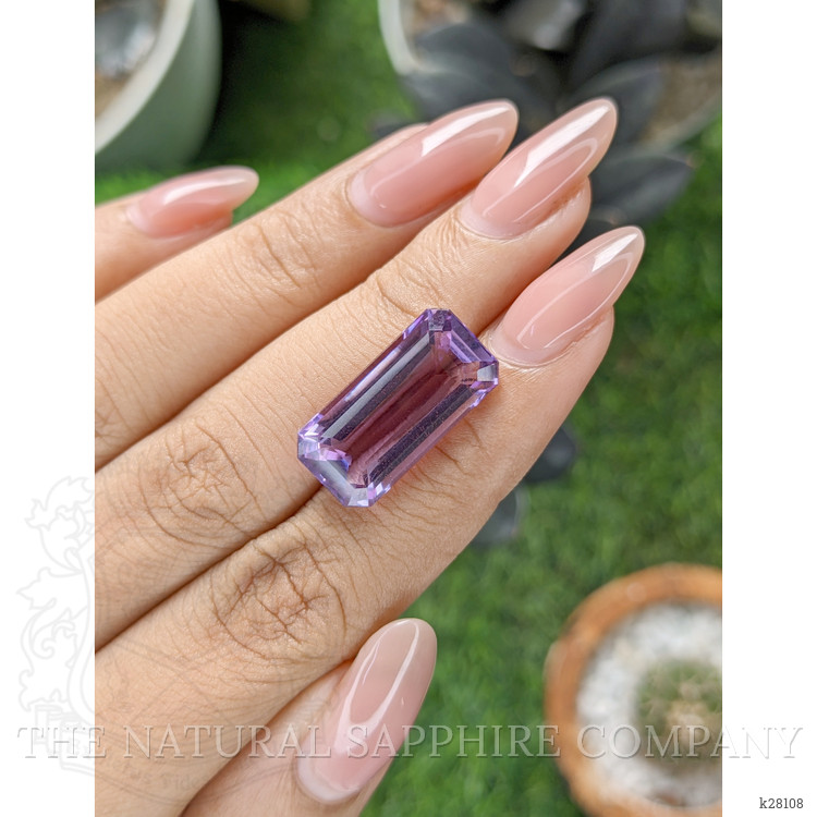11.22 Ct. Purple Amethyst from Ceylon (Sri Lanka)