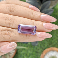 11.22 Ct. Purple Amethyst from Ceylon (Sri Lanka) Life Style