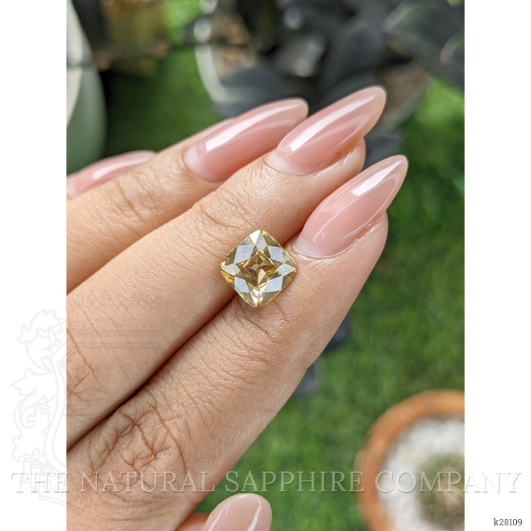 3.07 Ct. Brownish Yellow Zircon from Ceylon (Sri Lanka)