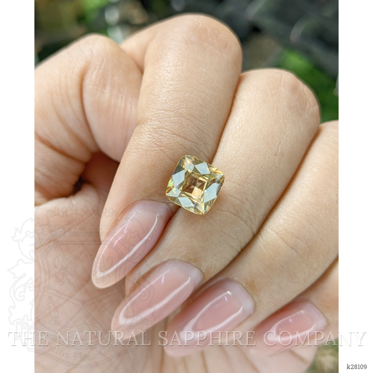 3.07 Ct. Brownish Yellow Zircon from Ceylon (Sri Lanka)