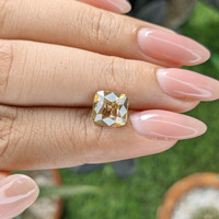 3.07 Ct. Brownish Yellow Zircon from Ceylon (Sri Lanka) Life Style