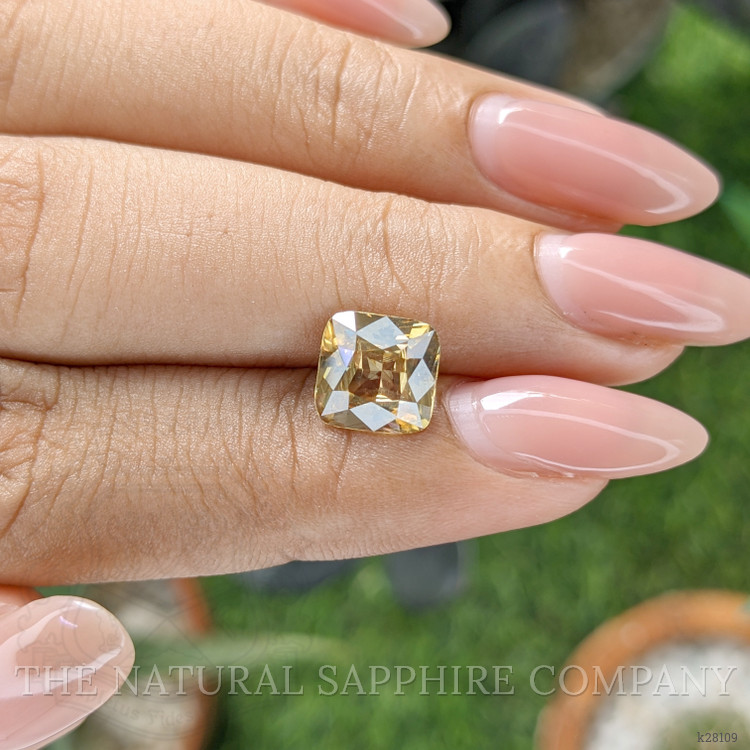 3.07 Ct. Brownish Yellow Zircon from Ceylon (Sri Lanka)