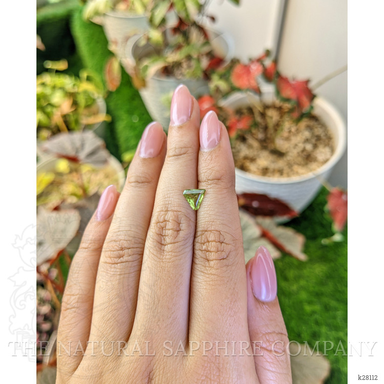 0.84 Ct. Green (Lime Green) Peridot from Pakistan