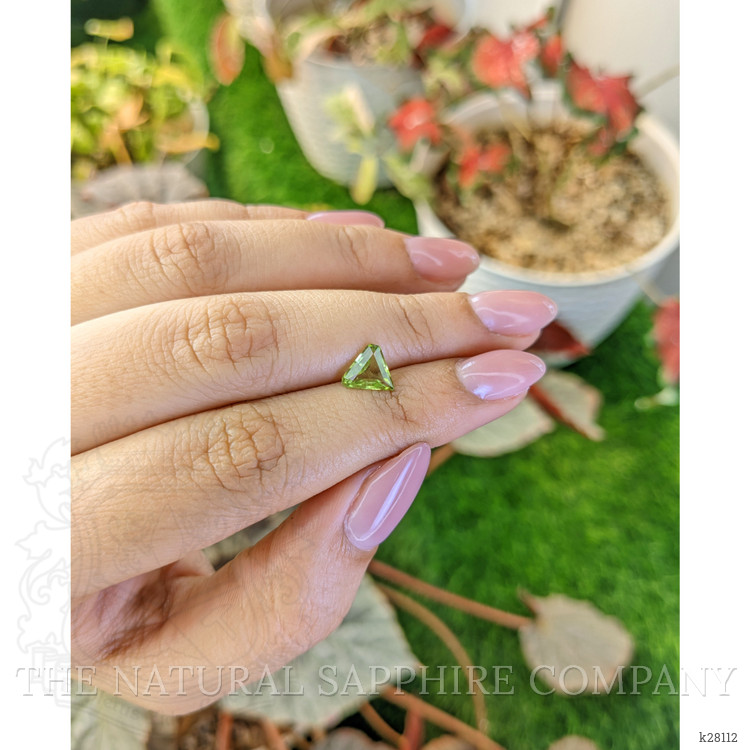 0.84 Ct. Green (Lime Green) Peridot from Pakistan